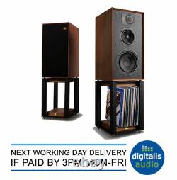 Wharfedale Linton Heritage Speakers Walnut and Stands Floorstanding Loudspeakers