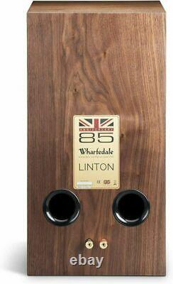 Wharfedale Linton Heritage Speakers Walnut and Stands Floorstanding Loudspeakers