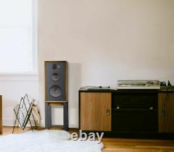 Wharfedale Linton Heritage Speakers Walnut and Stands Floorstanding Loudspeakers