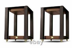 Wharfedale Linton Heritage Speakers Walnut and Stands Floorstanding Loudspeakers