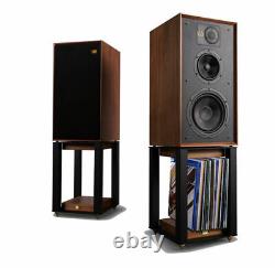 Wharfedale Linton Heritage Speakers Walnut and Stands Floorstanding Loudspeakers