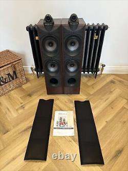 Wharfedale Modus Eight 125W Floor Standing Speakers Vinatge Hifi Walnut YORK