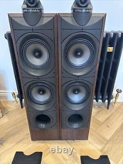 Wharfedale Modus Eight 125W Floor Standing Speakers Vinatge Hifi Walnut YORK