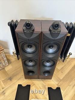 Wharfedale Modus Eight 125W Floor Standing Speakers Vinatge Hifi Walnut YORK