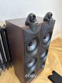 Wharfedale Modus Eight 125W Floor Standing Speakers Vinatge Hifi Walnut YORK