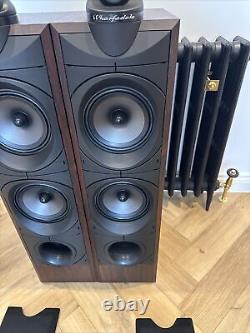 Wharfedale Modus Eight 125W Floor Standing Speakers Vinatge Hifi Walnut YORK