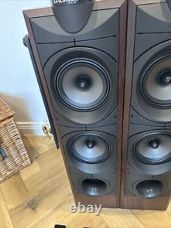 Wharfedale Modus Eight 125W Floor Standing Speakers Vinatge Hifi Walnut YORK