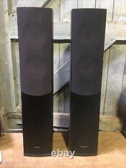 Wharfedale Pacific EVO-40 Floor Standing Speakers 30-200w Watts 6 Ohms Black Ash