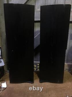 Wharfedale Pacific EVO-40 Floor Standing Speakers 30-200w Watts 6 Ohms Black Ash