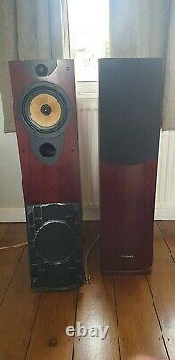 Wharfedale Pacific Evo 20 Walnut Colour Floorstanding Speakers Loudpeakers