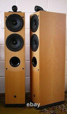 Wharfedale Pacific Pi-40 Floorstanding Speakers in Beech Preowned