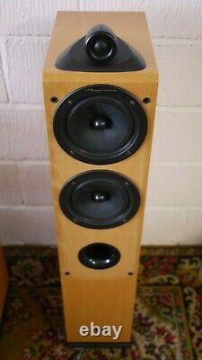 Wharfedale Pacific Pi-40 Floorstanding Speakers in Beech Preowned