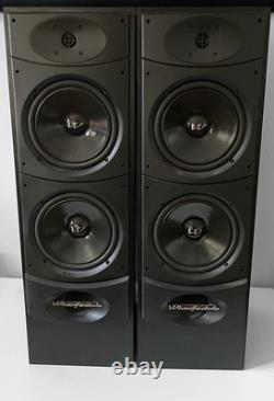 Wharfedale Valdus 400 Floor Standing Speakers Pair 150W Black Ash