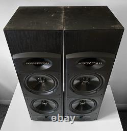 Wharfedale Valdus 400 Floor Standing Speakers Pair 150W Black Ash