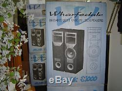 Wharfedale ZDK-S1000-BLK Zaldek 3-Way Floor Standing Speaker (Pair) NEW