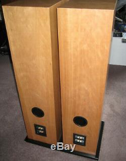 Wilmslow custom Floorstanding Speakers in Cherry, Audionote wired, SEAS drivers