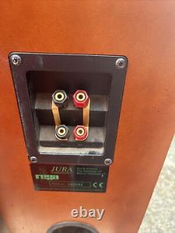 X2 Rega Jura Floorstanding Loudspeaker, cherry cabinets
