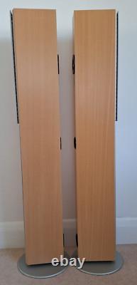 Yamaha NS225F Wood Grain Floor Standing Speakers High Quality Sound Tested