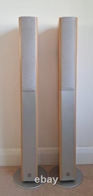 Yamaha NS225F Wood Grain Floor Standing Speakers High Quality Sound Tested