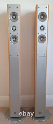 Yamaha NS225F Wood Grain Floor Standing Speakers High Quality Sound Tested