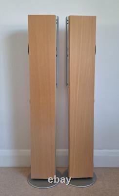 Yamaha NS225F Wood Grain Floor Standing Speakers High Quality Sound Tested