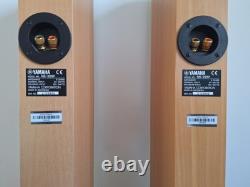 Yamaha NS225F Wood Grain Standing Speakers Quality Sound Tested Collection only