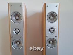 Yamaha NS225F Wood Grain Standing Speakers Quality Sound Tested Collection only