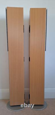 Yamaha NS225F Wood Grain Standing Speakers Quality Sound Tested Collection only