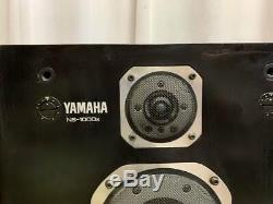 Yamaha NS-1000x Studio Monitors Floor Standing Speaker Tested Vintage