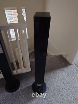 Yamaha NS-F210 Gloss Black Floorstanding Speakers Thin