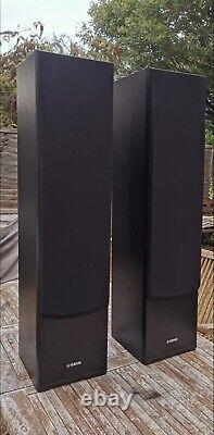 Yamaha NS-F51 Floor Standing Speakers Black, Set Of 2. Mint Cond. Hardly Used