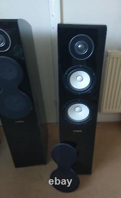 Yamaha NS-F700 Floorstanding Speakers, Piano black finish, rare