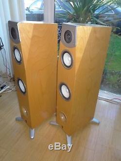 Yamaha Soavo 3 Floor Standing Speakers In Birch Wood