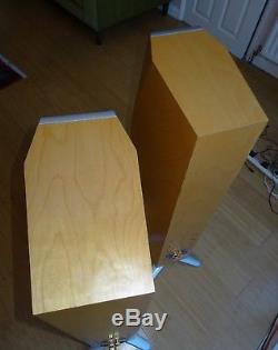 Yamaha Soavo 3 Floor Standing Speakers In Birch Wood