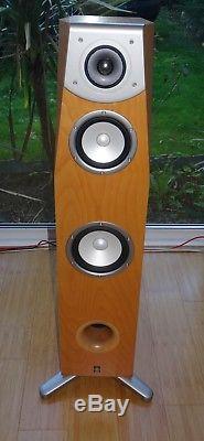 Yamaha Soavo 3 Floor Standing Speakers In Birch Wood