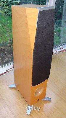 Yamaha Soavo 3 Floor Standing Speakers In Birch Wood